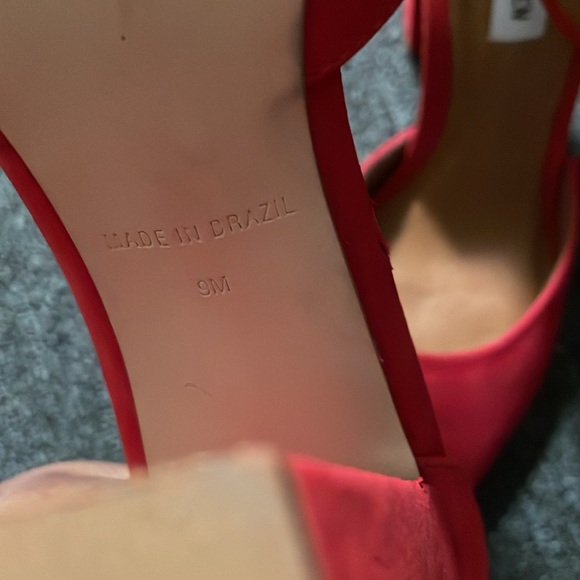 Red Steve Madden Heels - Picture 3 of 5